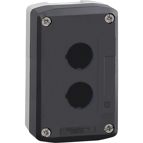 Schneider Electric Leergehäuse 2Stellen RAL 7035/7016 XALD02